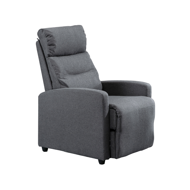 Venta al por mayor de sillón reclinable de masaje de estilo moderno de alta calidad, de un solo asiento y ajustable manualmente