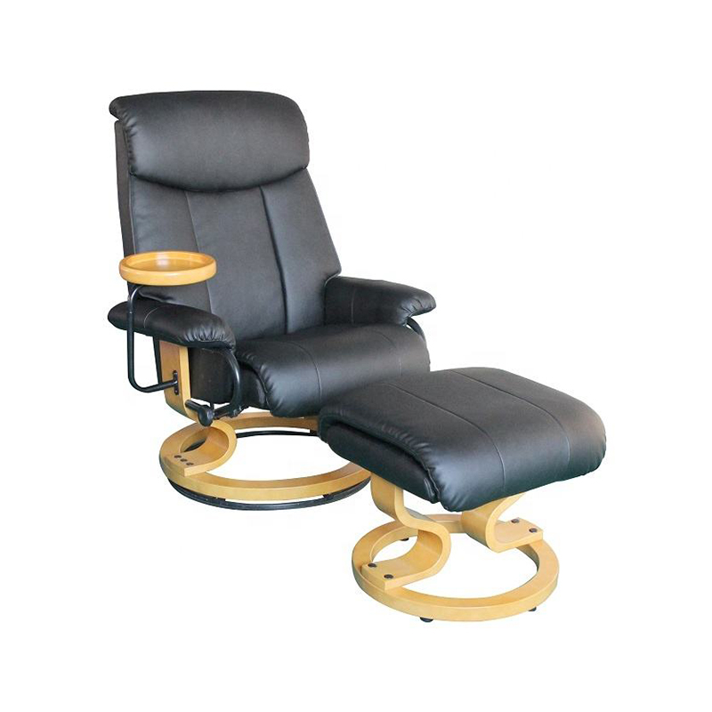 Sillones reclinables individuales al por mayor con otomana.