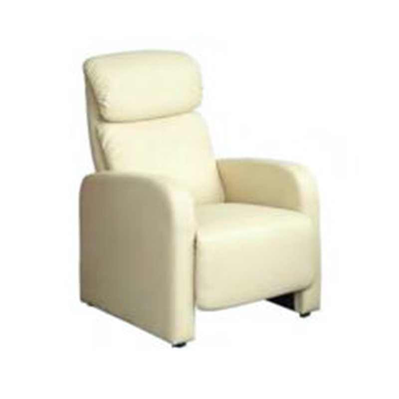 Sillón reclinable moderno con función de masaje, sofá reclinable para lectura, sillón individual de tipo wingback para sala de estar o cine en casa