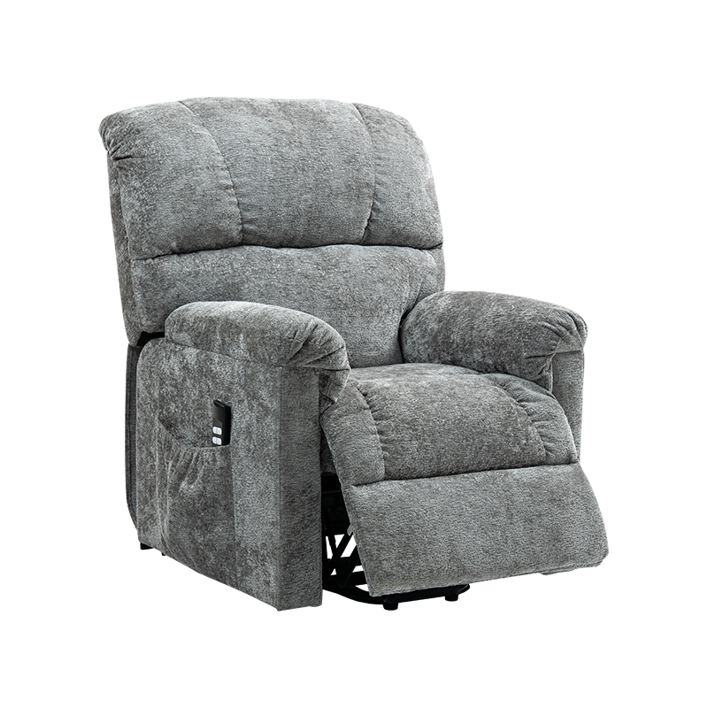Silla reclinable de elevación simple caliente coloca silla de elevación eléctrica plana para una posición infinita de ancianos