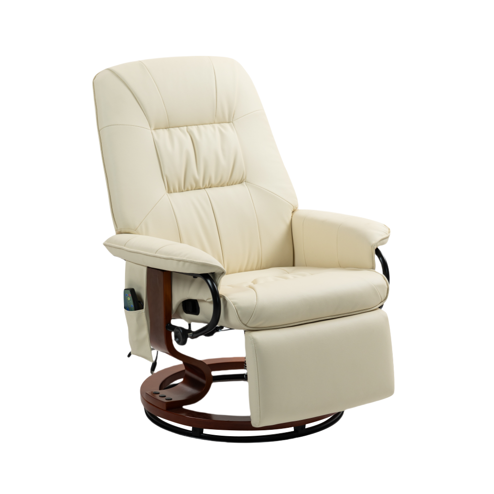 Manual de muebles para el hogar Silla reclinable de cuero Silla reclinable RV euro para sala de estar 